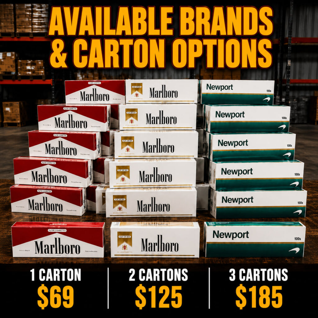 Limited-time offer: Marlboro and Newport combo meals, one carton each